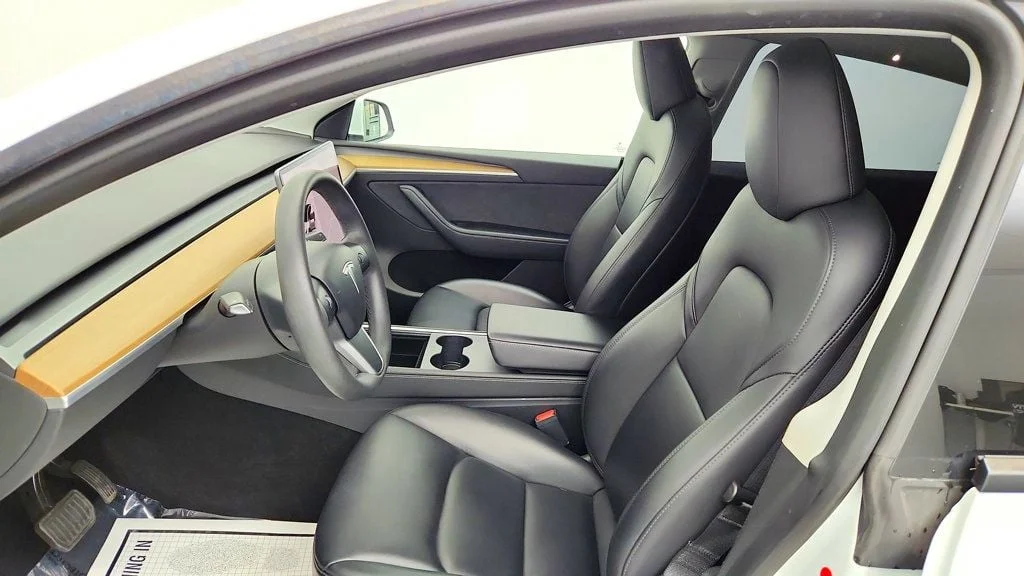 Used 2023 Pearl White Multi-Coat Tesla Long Range AWD image 26