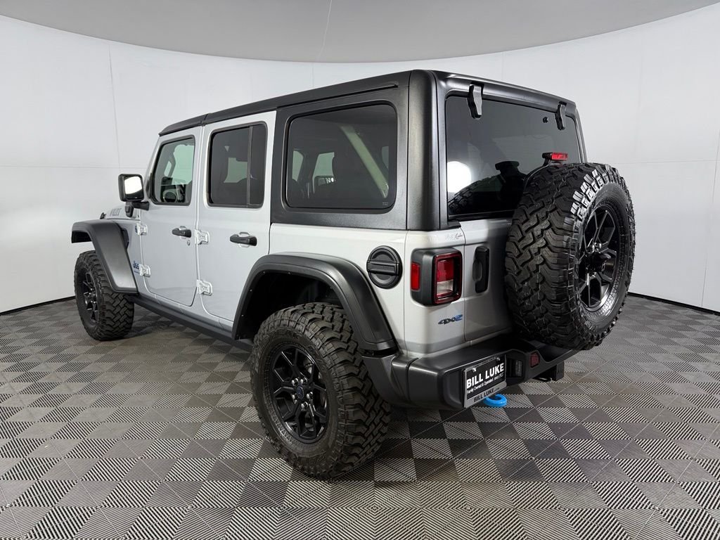 Used 2024 Silver Jeep Willys 4xe image 8
