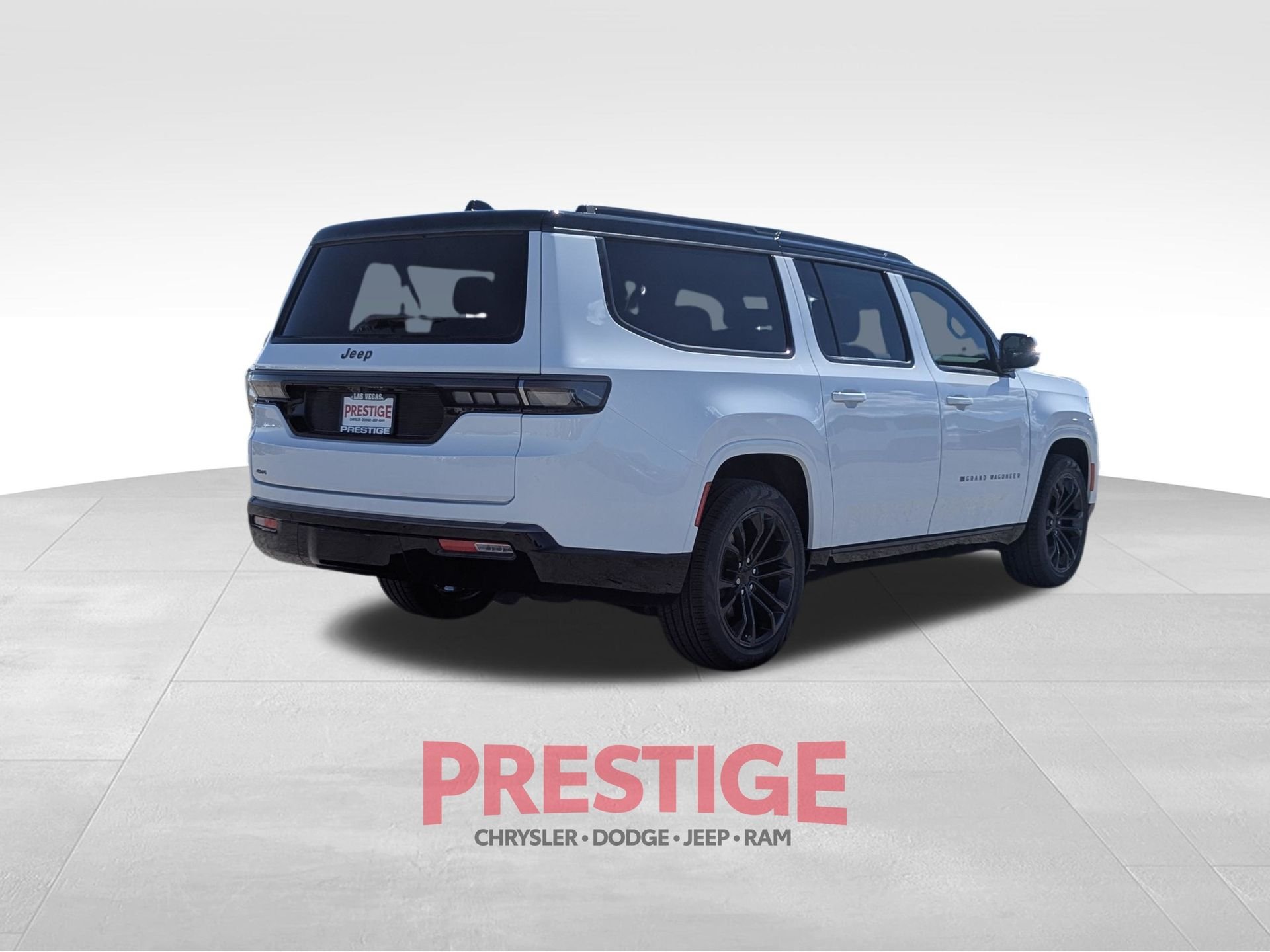 New 2026 Bright White Clear-Coat Exterior Paint Jeep Summit Obsidian image 5