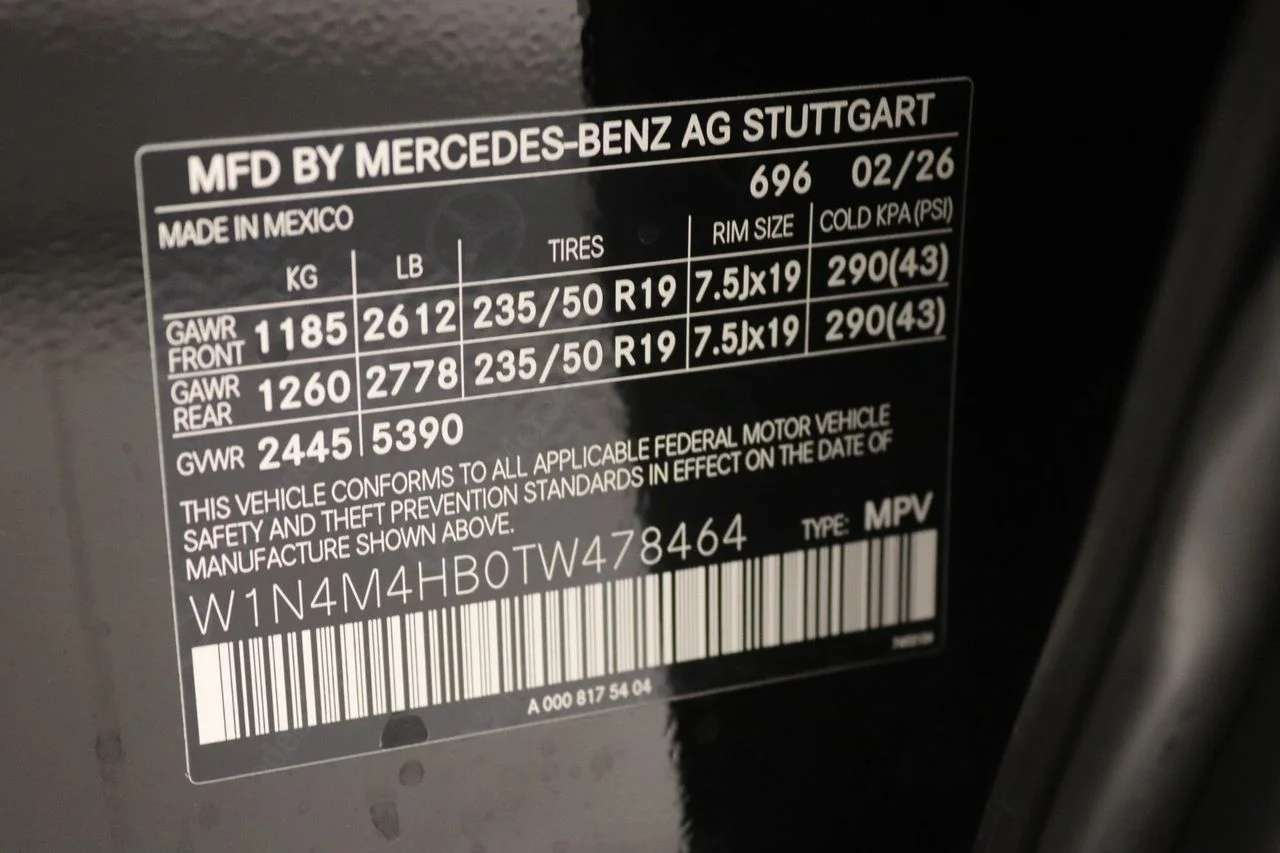 New 2026 Night Black Mercedes-Benz 250 4MATIC® image 11