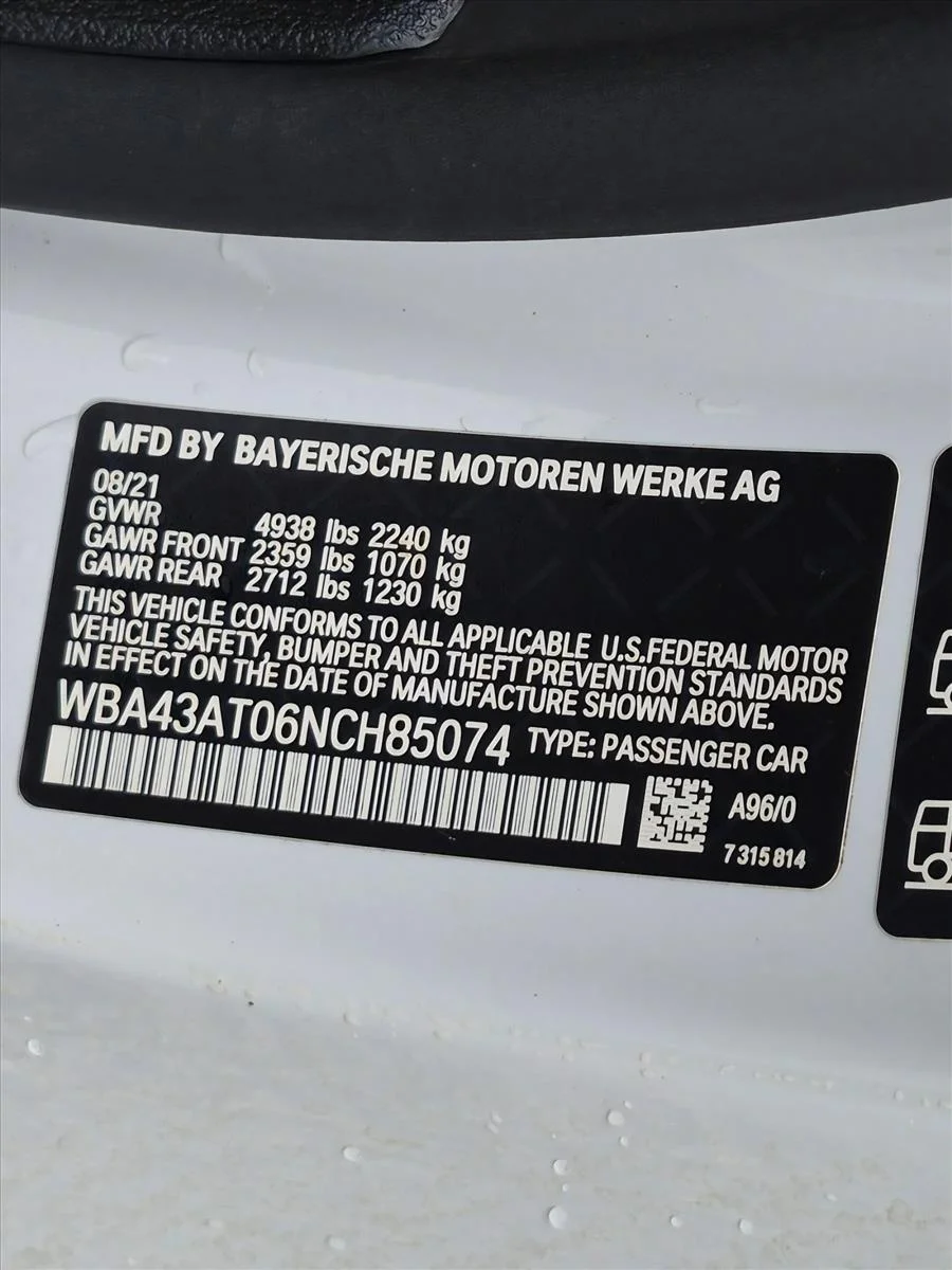 Used 2022 Alpine White BMW 430i xDrive image 23