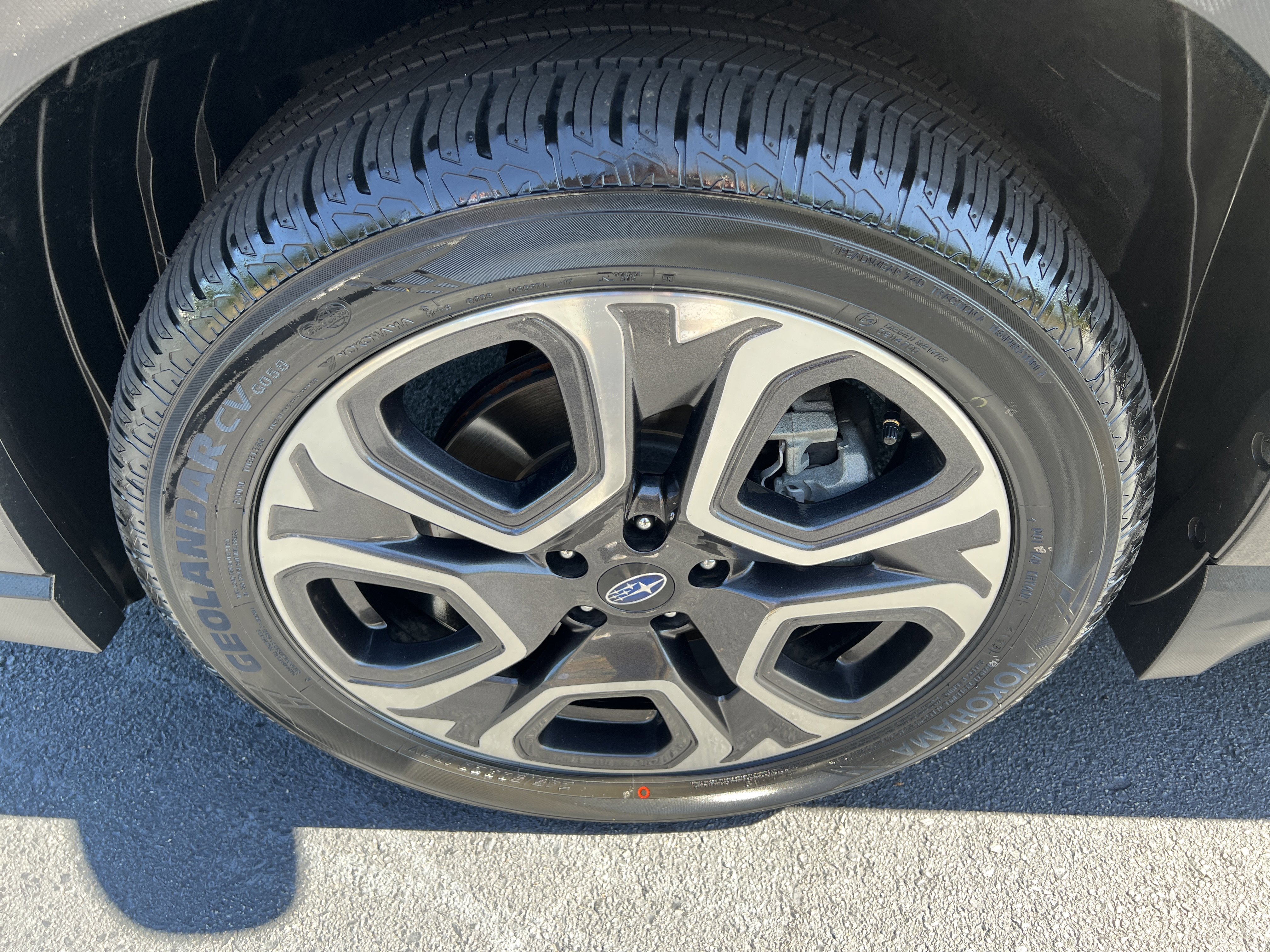 Used 2024 Magnetite Gray Metallic Subaru Touring image 8
