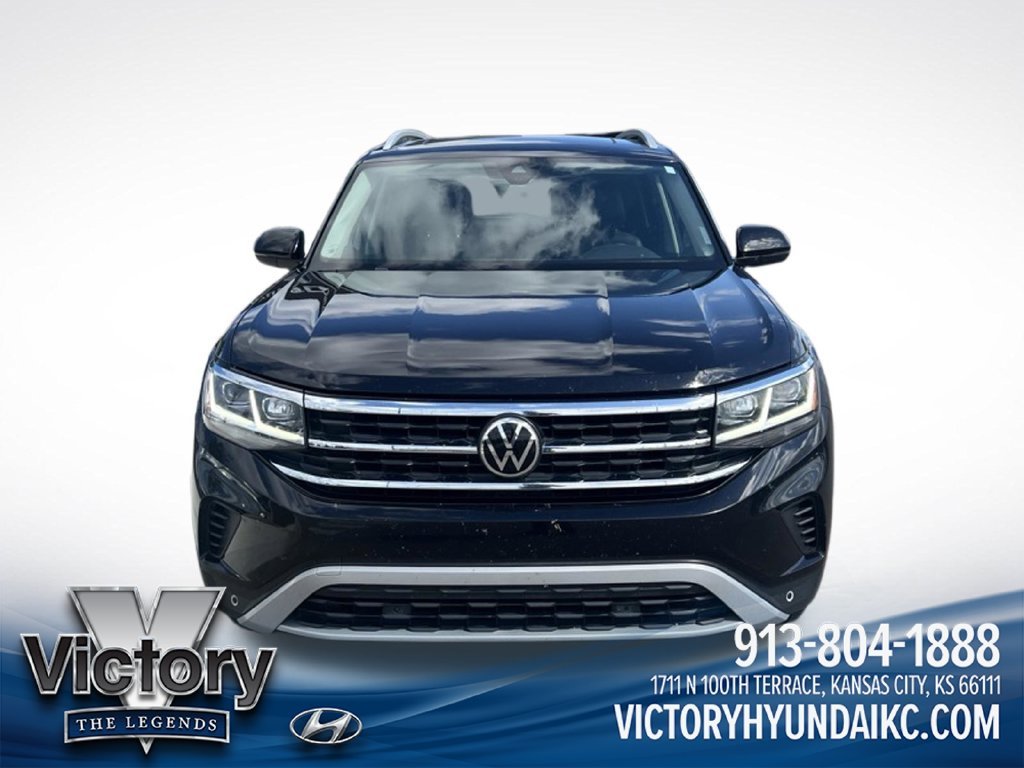 Used 2021 Volkswagen Atlas SEL with VIN 1V2BP2CA4MC555301 for sale in Kansas City