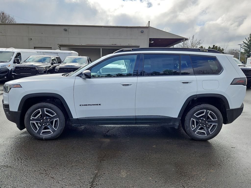New 2026 Bright White Clear-Coat Exterior Paint Jeep Limited image 4
