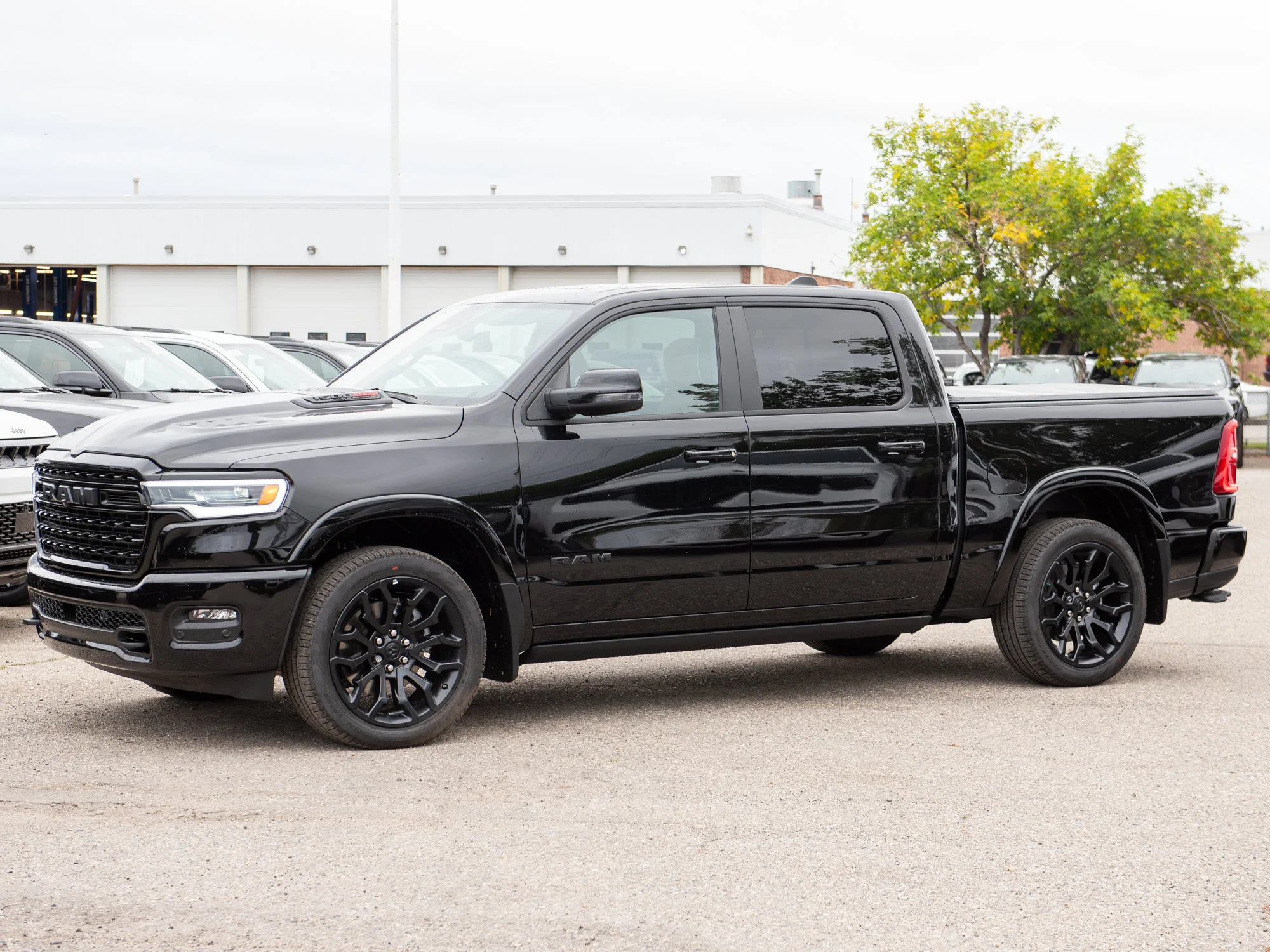 New 2026 Black RAM Limited Night* Crew Cab 4x4, 540 Horsepower, Massage Seats, Head-Up Display image 4