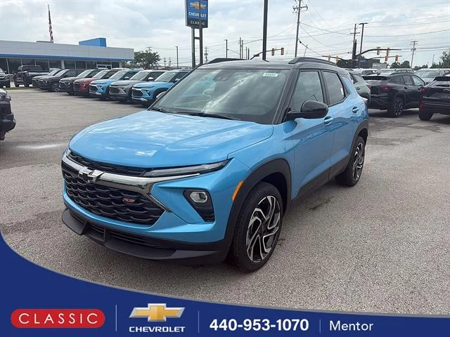 New 2026 Marina Blue Metallic Chevrolet RS image 1