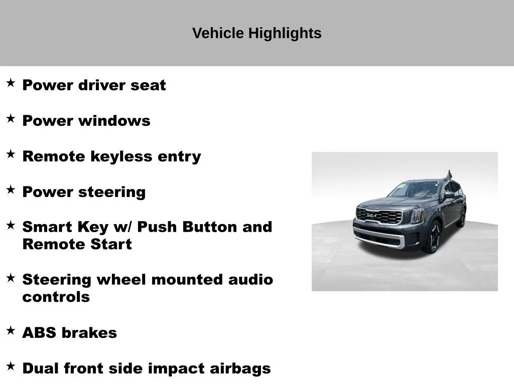 Certified Used 2024 Gray Kia S image 37
