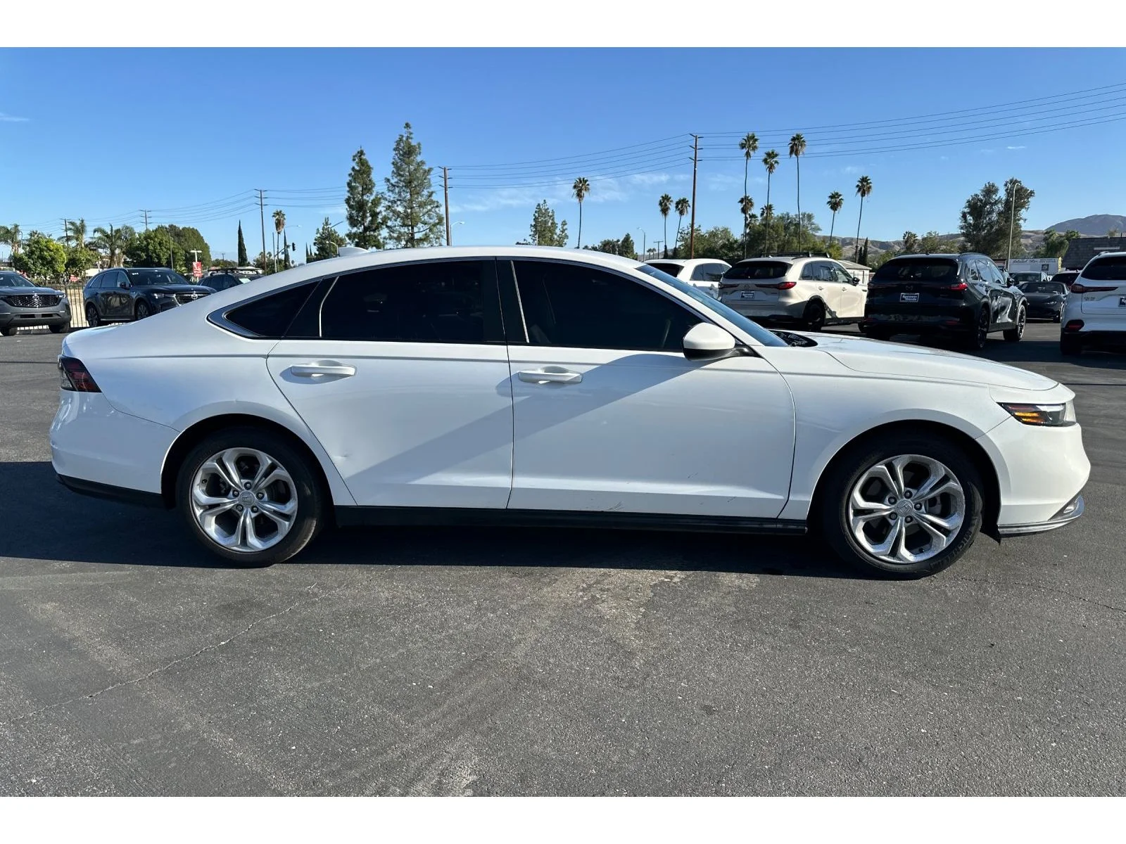 Used 2024 Platinum White Pearl Honda LX image 7