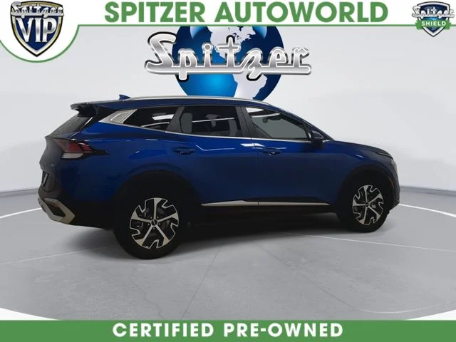 Certified Used 2024 Blue Kia EX image 10