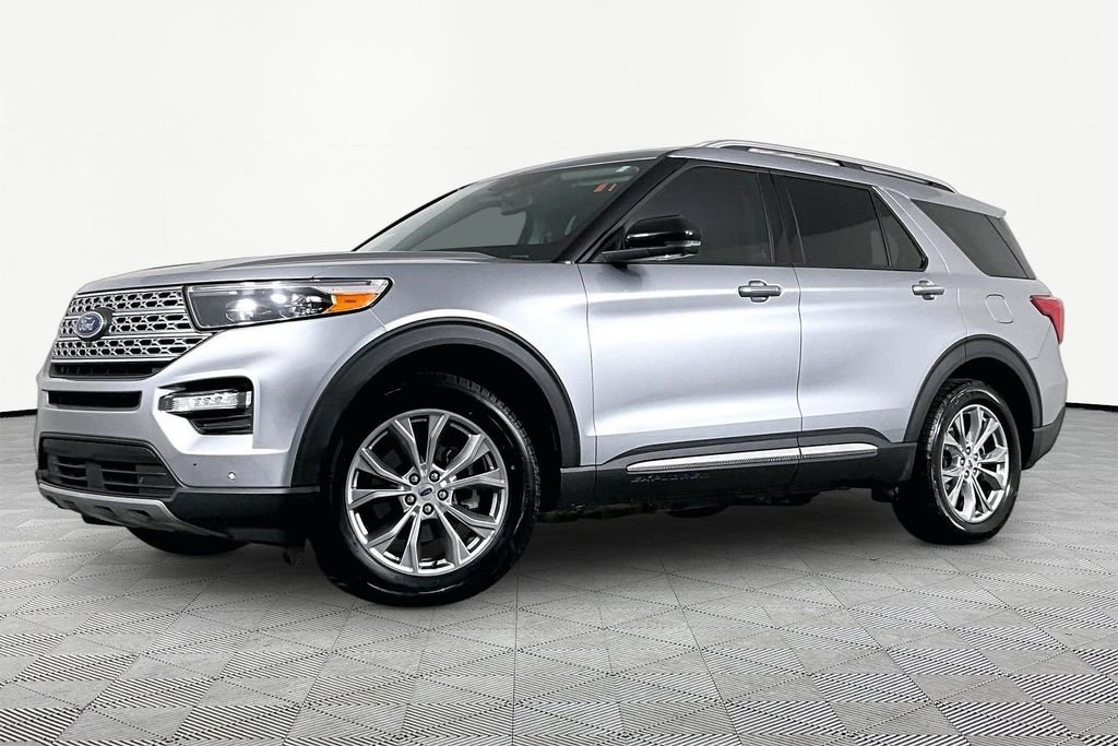 Certified Used 2023 Silver Ford Limited image 1