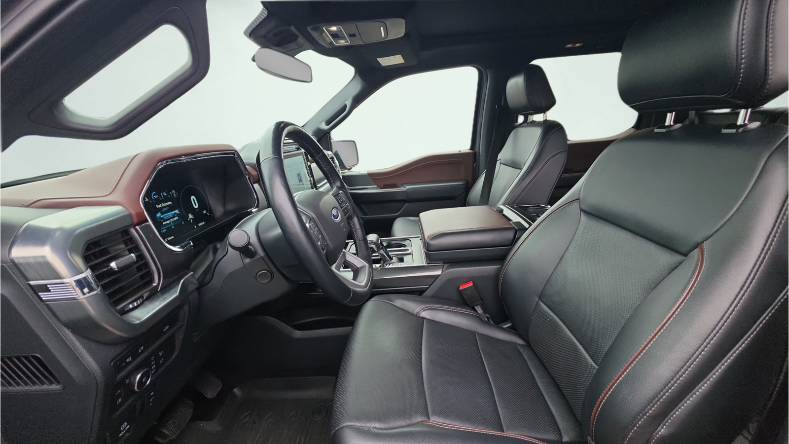Used 2021 Carbonized Gray Metallic Ford Lariat image 19