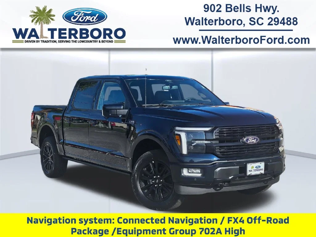 New 2026 Blue Ford Platinum image 1