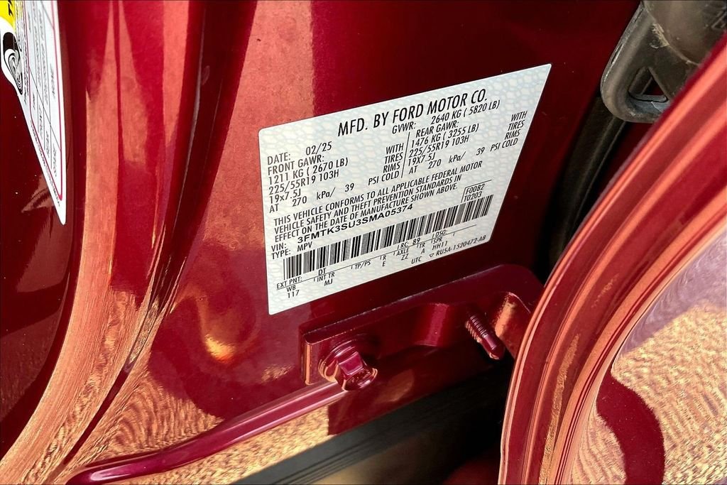 Certified Used 2025 Magenta Ford Premium image 19