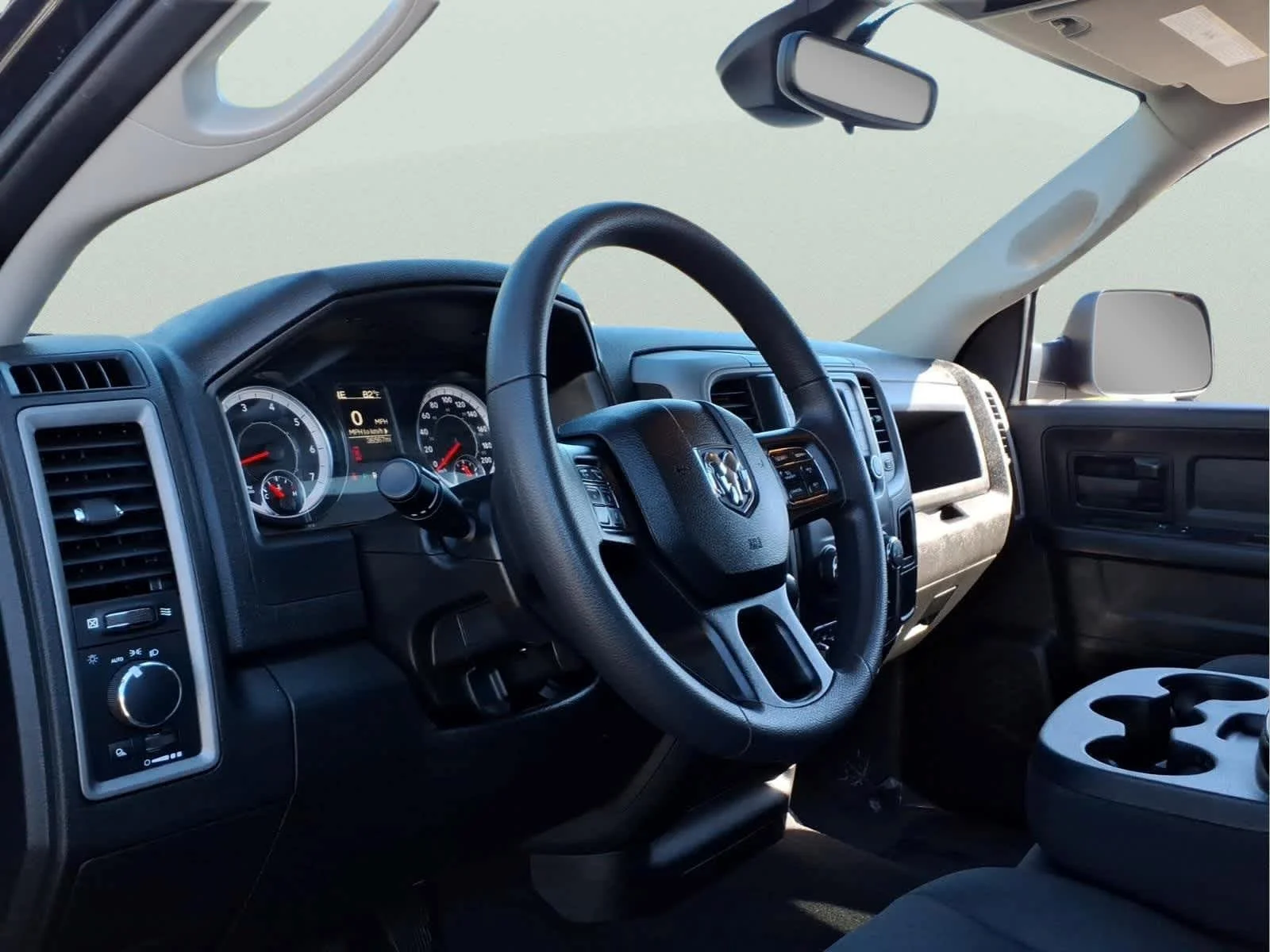 Used 2022 Diamond Black Crystal Pearlcoat Ram Tradesman image 14