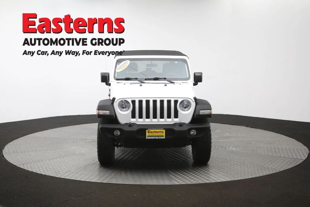Used 2018 White Jeep Unlimited Sport S image 51