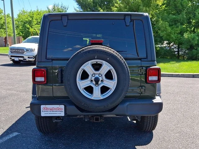 Used 2022 Green Jeep Unlimited Sport S image 5