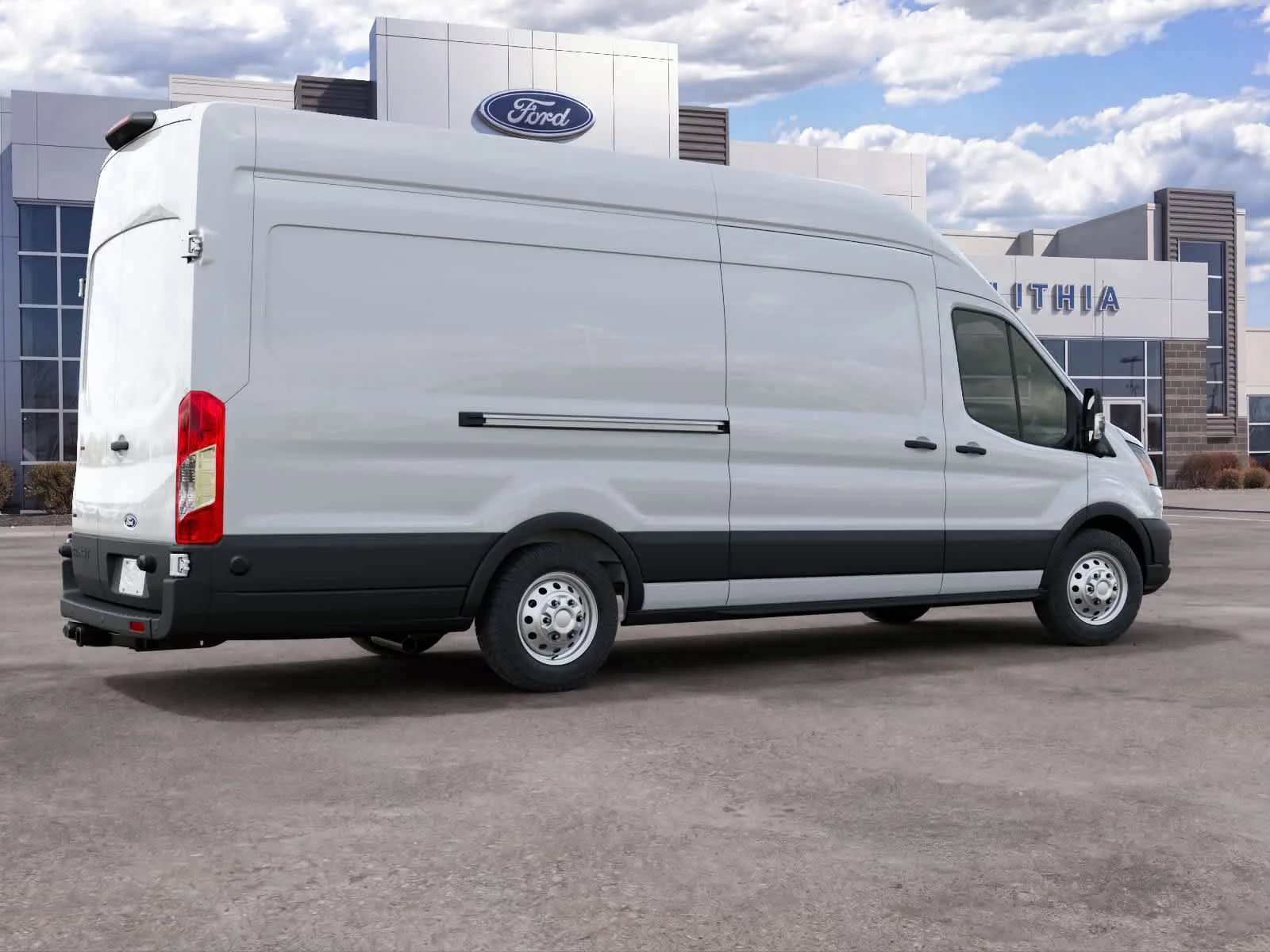 New 2027 Oxford White Ford Cargo Van image 6