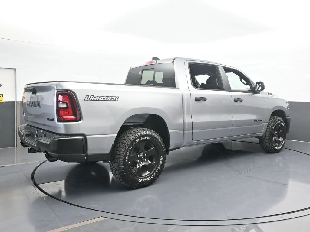 New 2026 Billet Silver Metallic Clear-Coat Exterior Paint RAM Warlock image 6