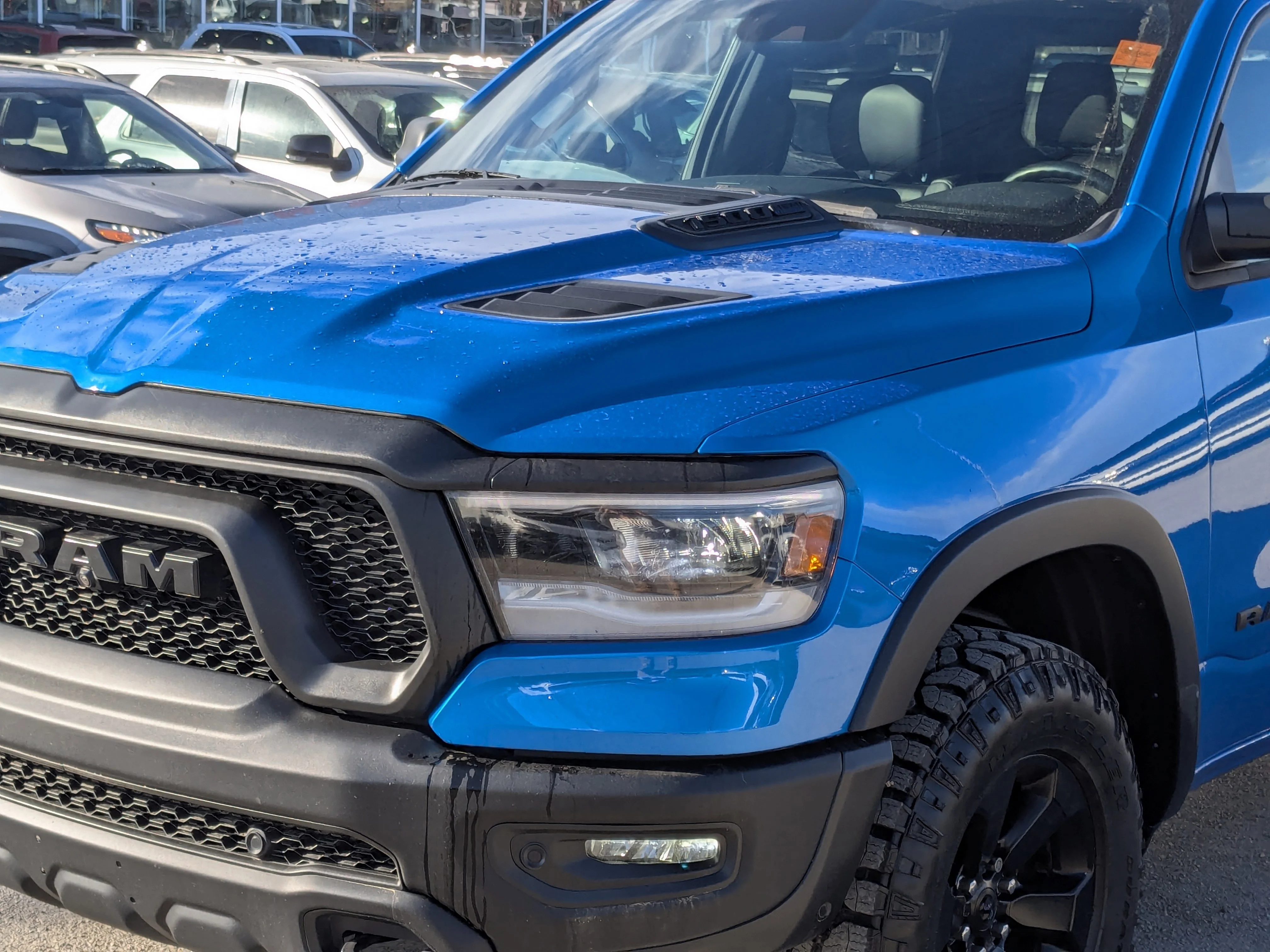 Used 2023 Blue RAM Rebel - Level II - GT Pkg - Advanced Safety Grp - Night Edition & More image 8