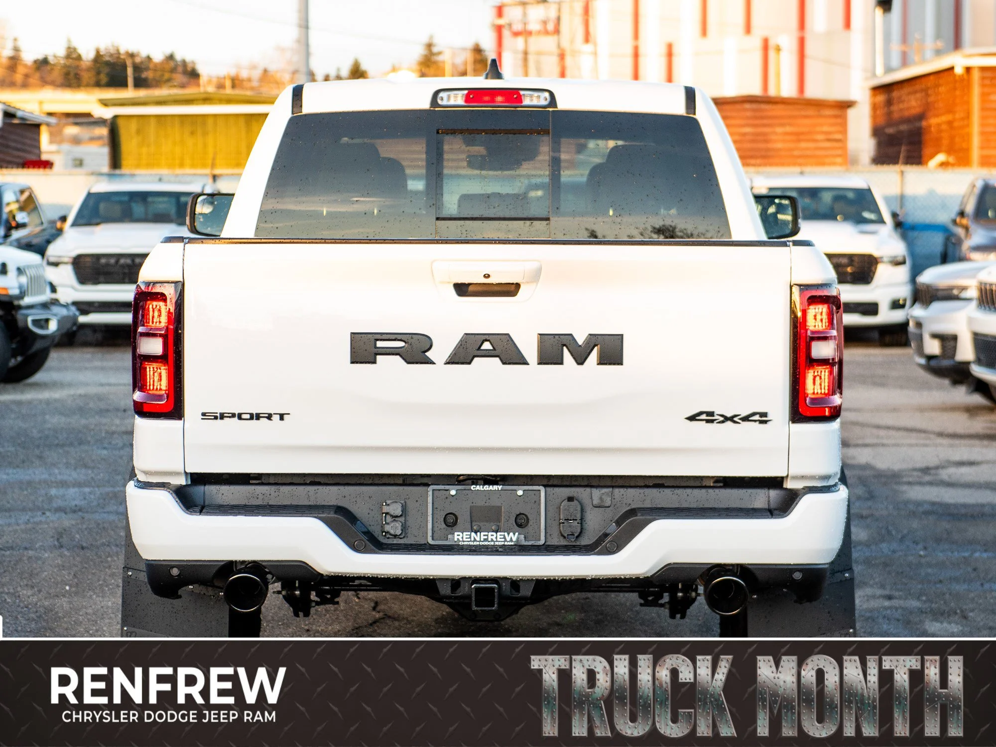 New 2026 White RAM Sport Hemi V8, 2 image 8