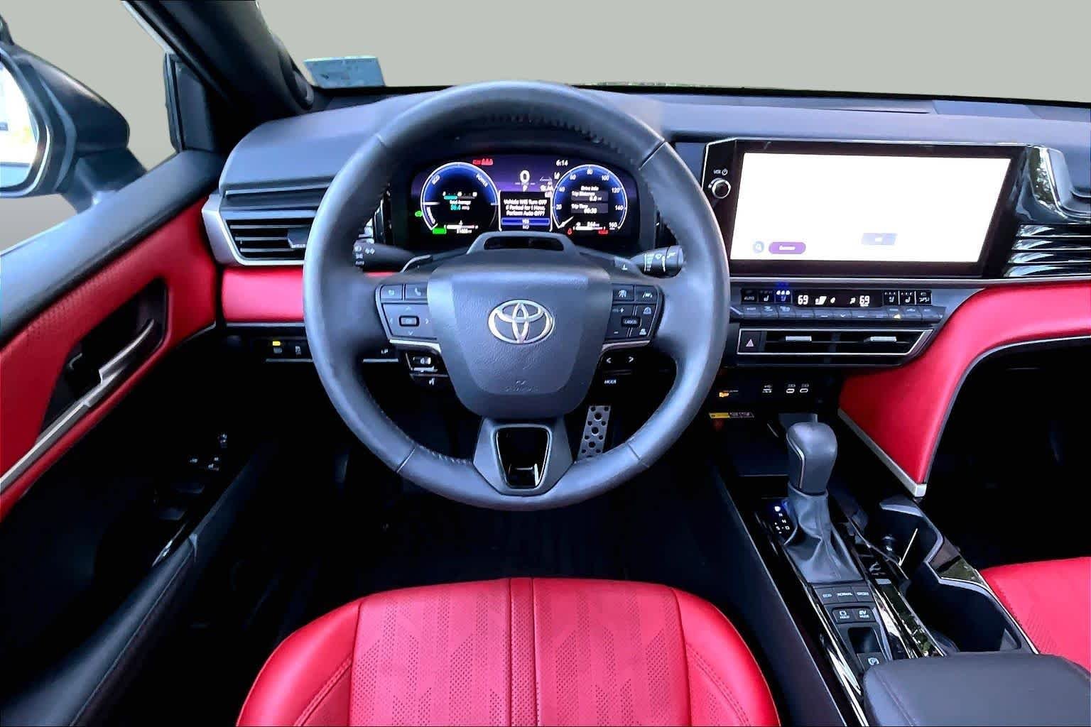 Used 2025 Heavy Metal/Midnight Black Metallic Toyota XSE image 6