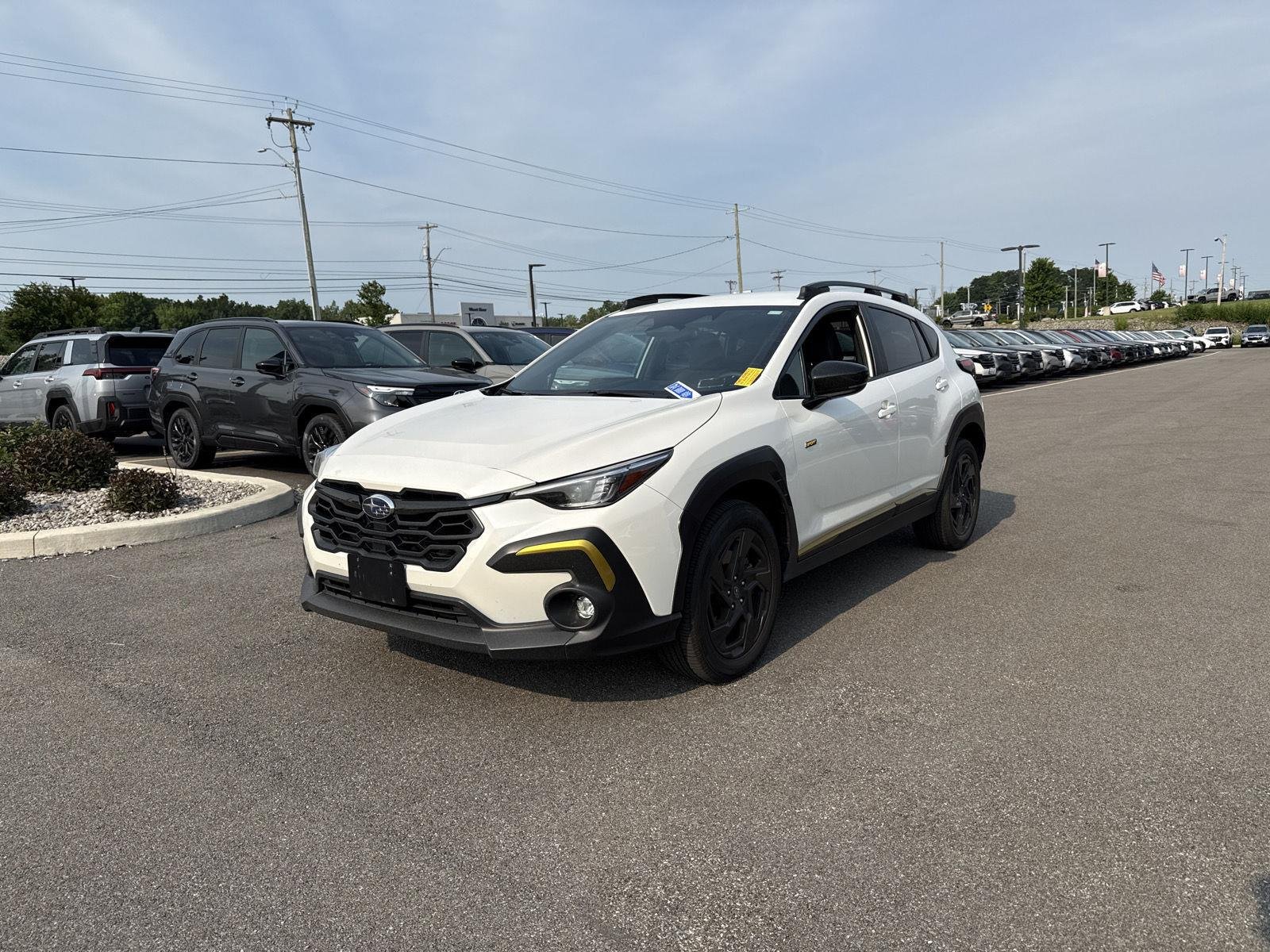Used 2024 Crystal White Pearl Subaru Sport image 6