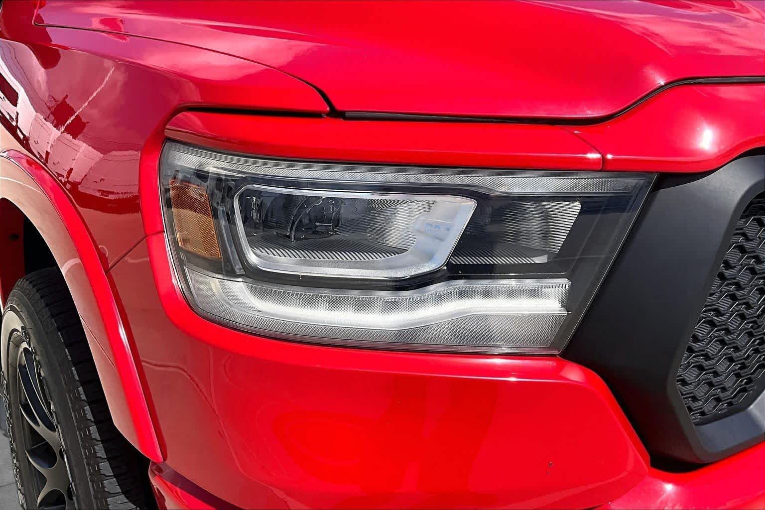 Used 2022 Flame Red Clearcoat Ram Laramie image 26