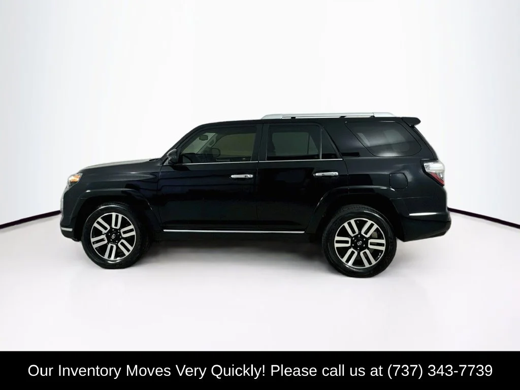 Used 2018 Midnight Black Metallic Toyota Limited image 4