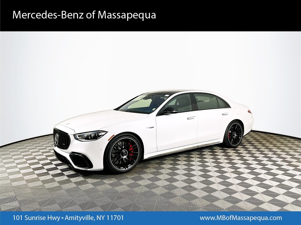 New 2025 Mercedes-Benz S-Class S 63 E AMG® Sedan in Amityville