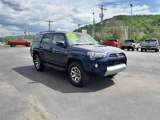 Used 2020 Blue Toyota TRD Off-Road Premium image 2