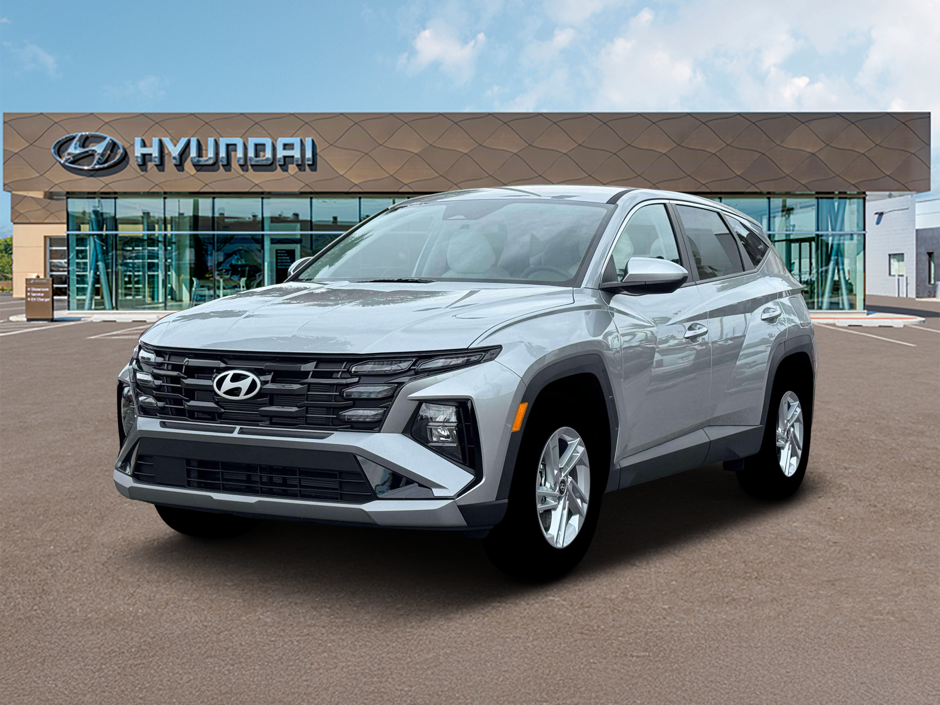 New 2026 Shimmering Silver Hyundai SE FWD image 1