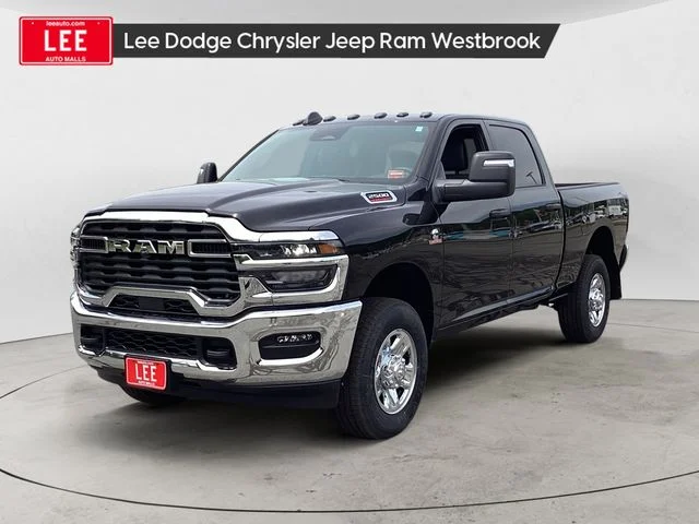 New 2026 Diamond Black Ram TRADESMAN CREW CAB 4X4 6