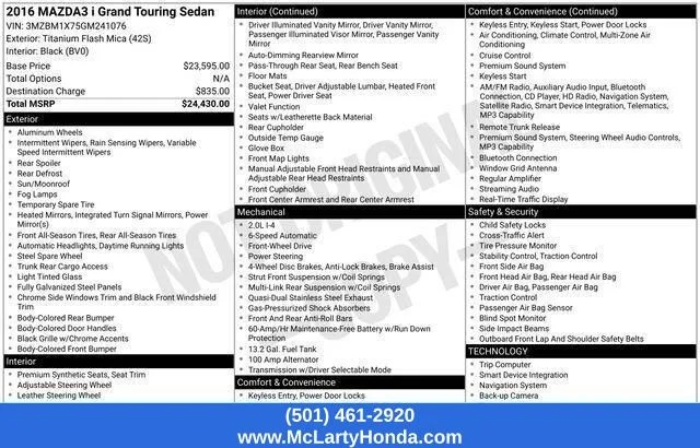 Used 2016 Silver Mazda i Grand Touring image 11