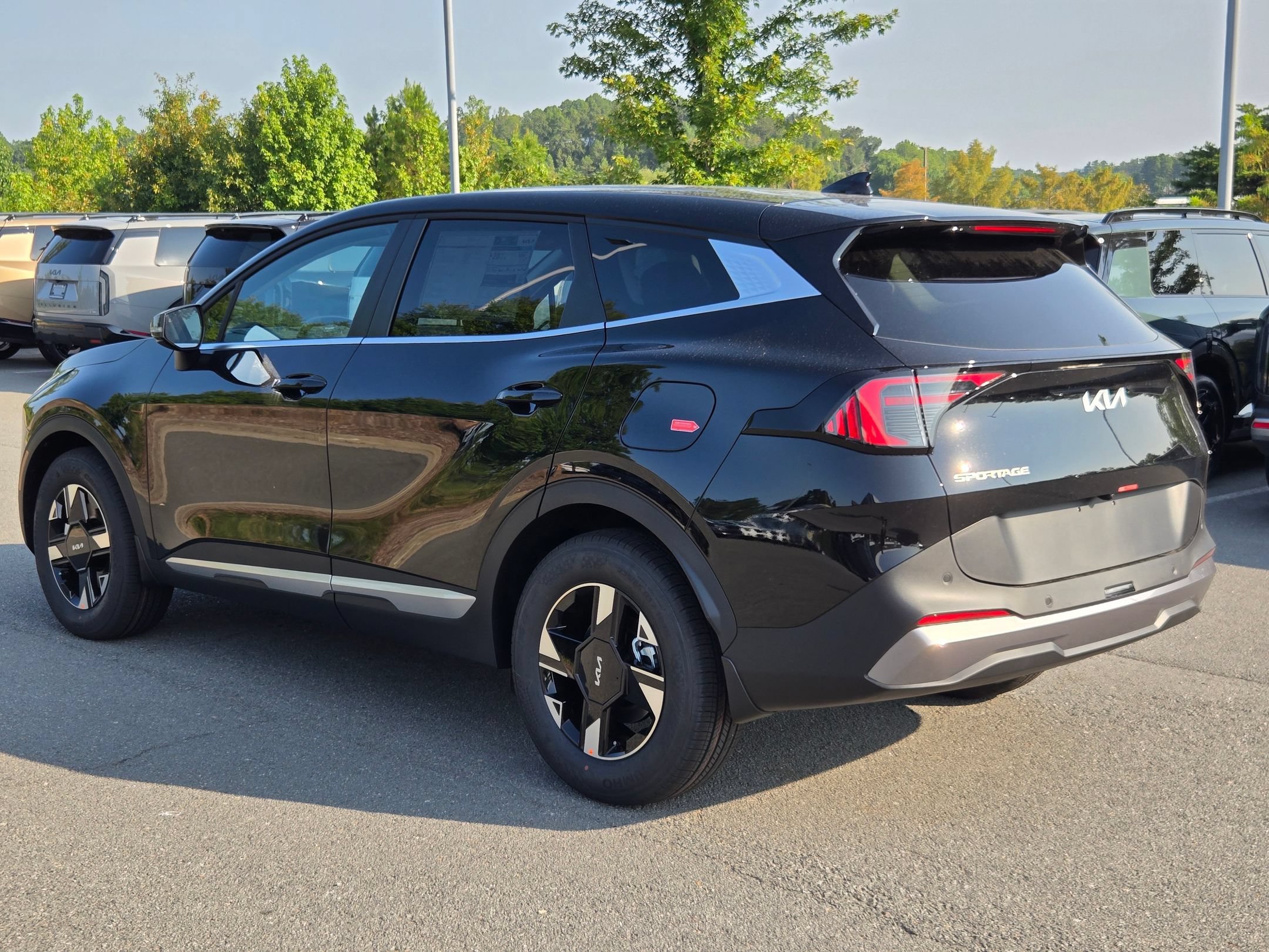 New 2026 Ebony Black Kia LX image 5