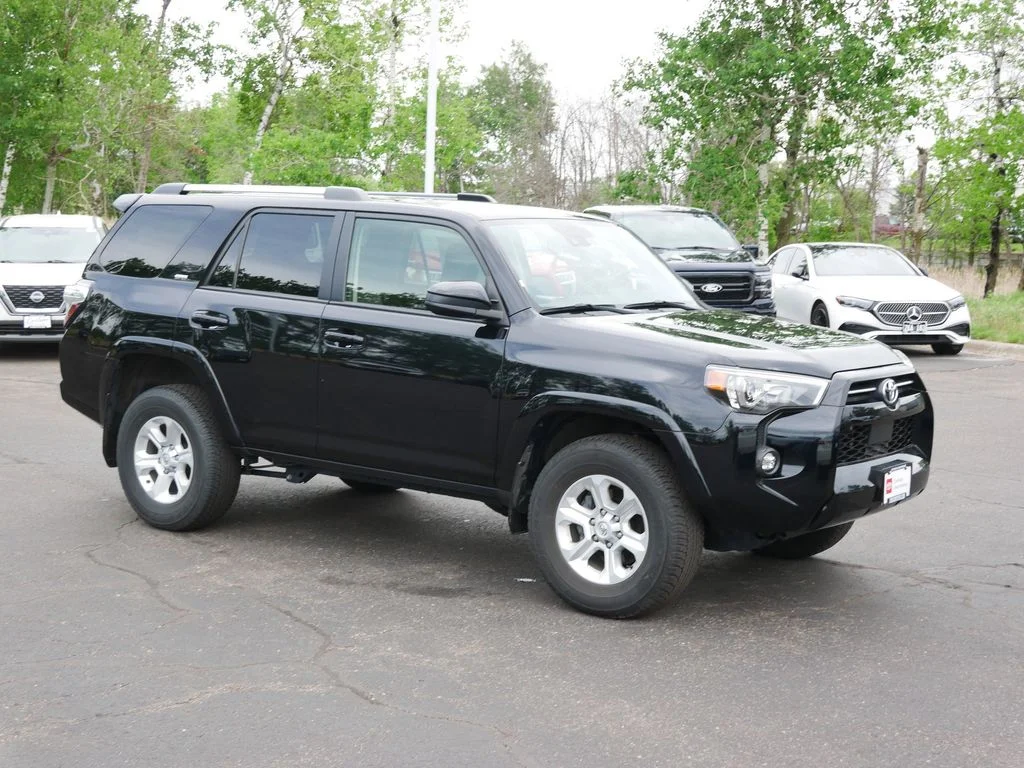 Certified 2024 Toyota 4Runner SR5 with VIN JTEMU5JR9R6243473 for sale in Minneapolis, Minnesota