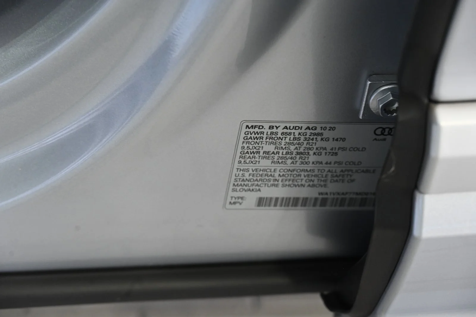Used 2021 Silver Metallic Audi 55 Prestige image 24