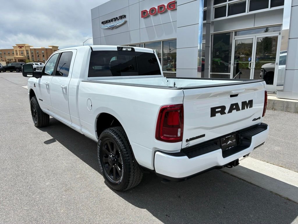 New 2026 Bright White Clear-Coat Exterior Paint RAM Laramie image 3