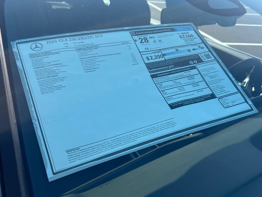 New 2026 Mountain Grey Metallic Mercedes-Benz GLA 250 image 78