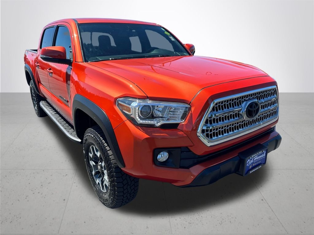 Used 2017 Inferno Red Toyota TRD Off-Road image 5