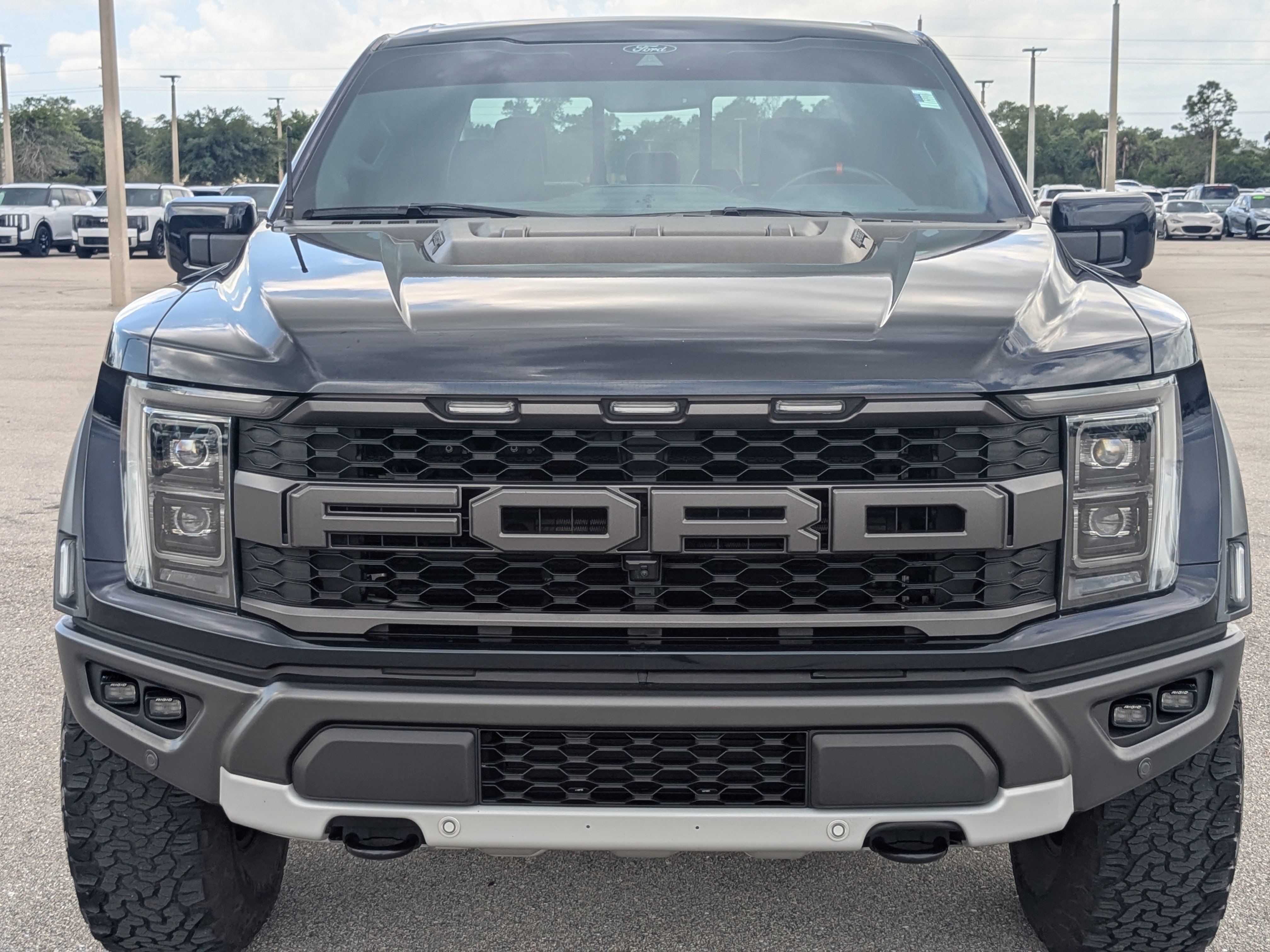 Used 2021 Antimatter Blue Metallic Ford Raptor image 3