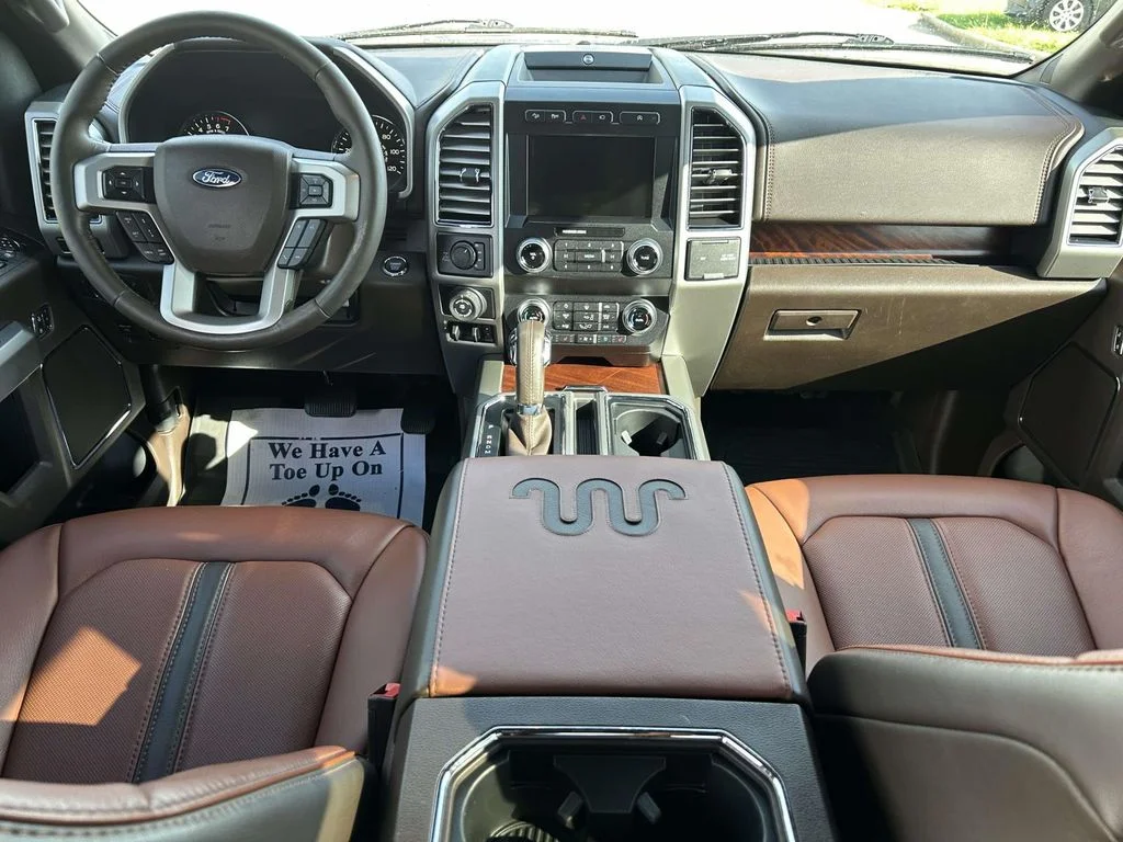 Used 2019 Blue Ford King Ranch image 13