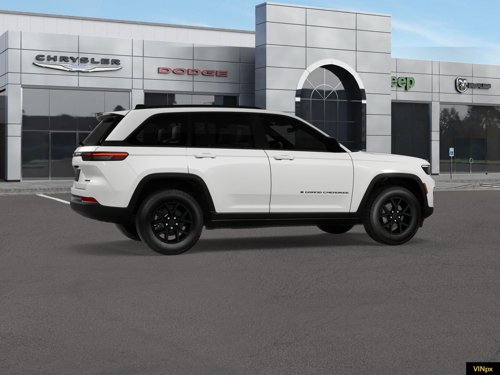 New 2027 Bright White Clearcoat Jeep Laredo X image 8