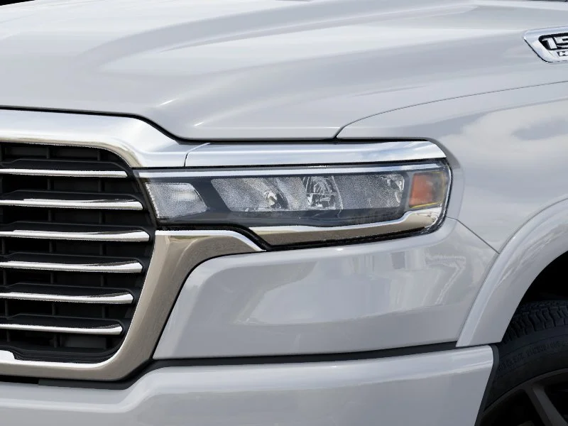 New 2026 Bright White Clear-Coat Exterior Paint RAM Laramie image 36