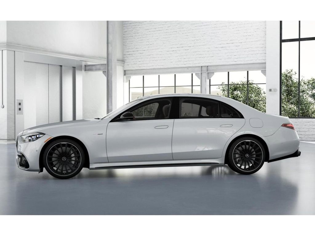 New 2026 MANUFAKTUR Moonlight White Metallic Mercedes-AMG S 63 E AMG® image 77