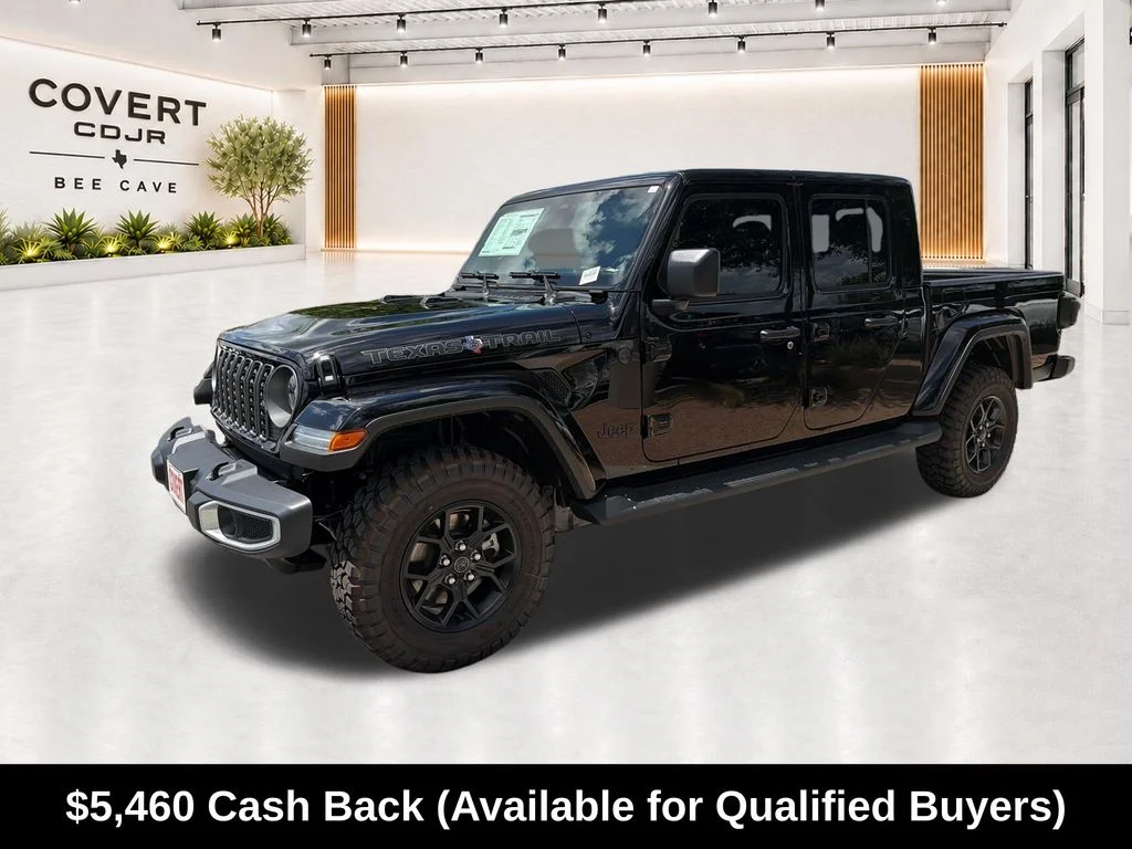 New 2026 Black Clear-Coat Exterior Paint Jeep Texas Trail image 4