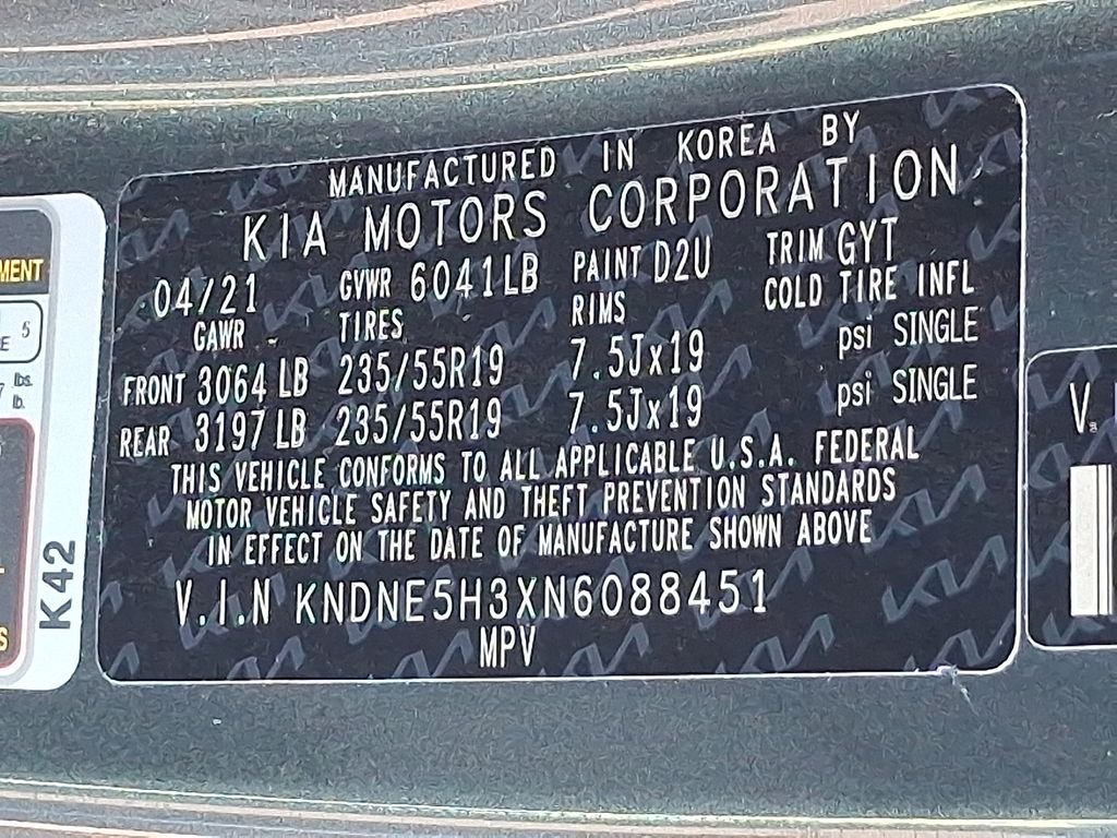 Certified Used 2022 Blue Kia SX Prestige image 28