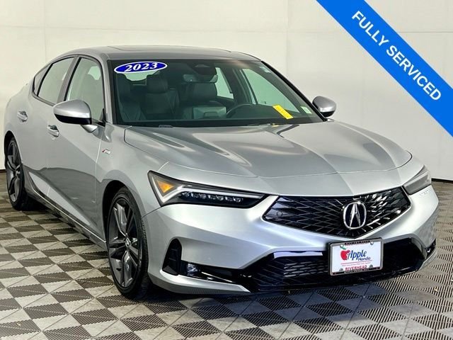 Used 2023 Liquid Carbon Metallic Acura A-Spec Package image 1