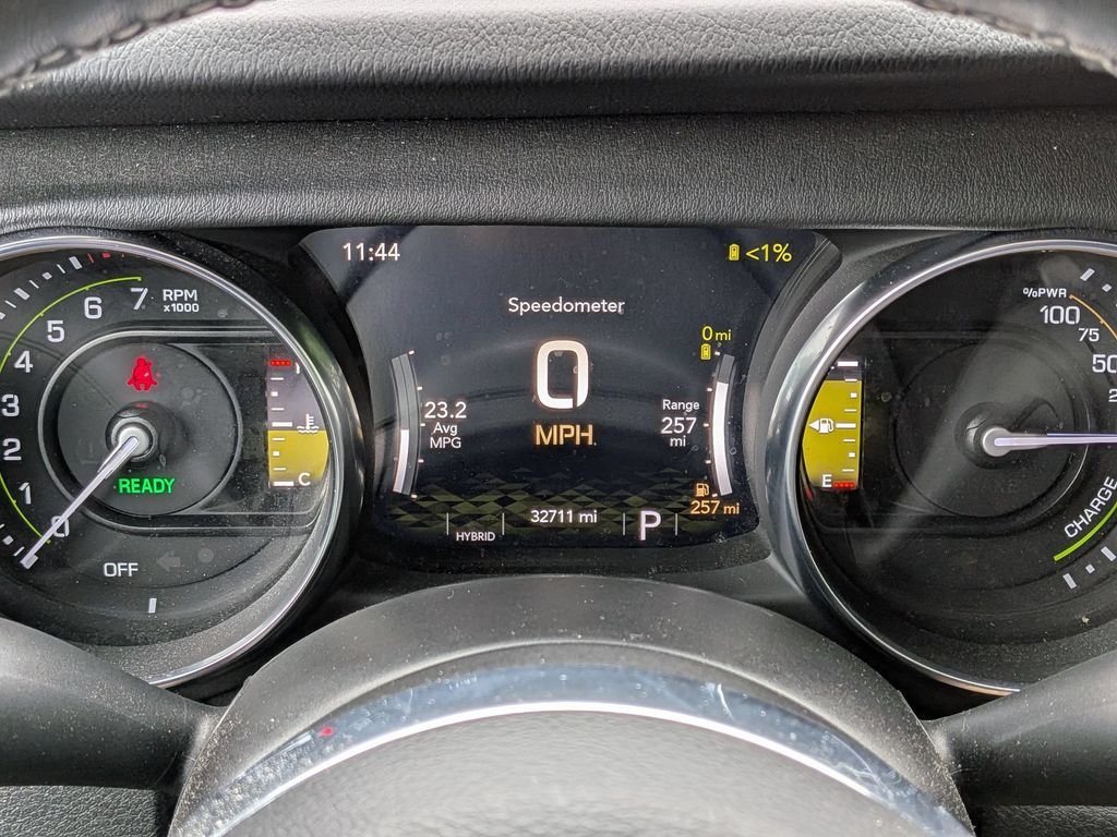 Used 2023 Gray Jeep Sahara 4xe image 16