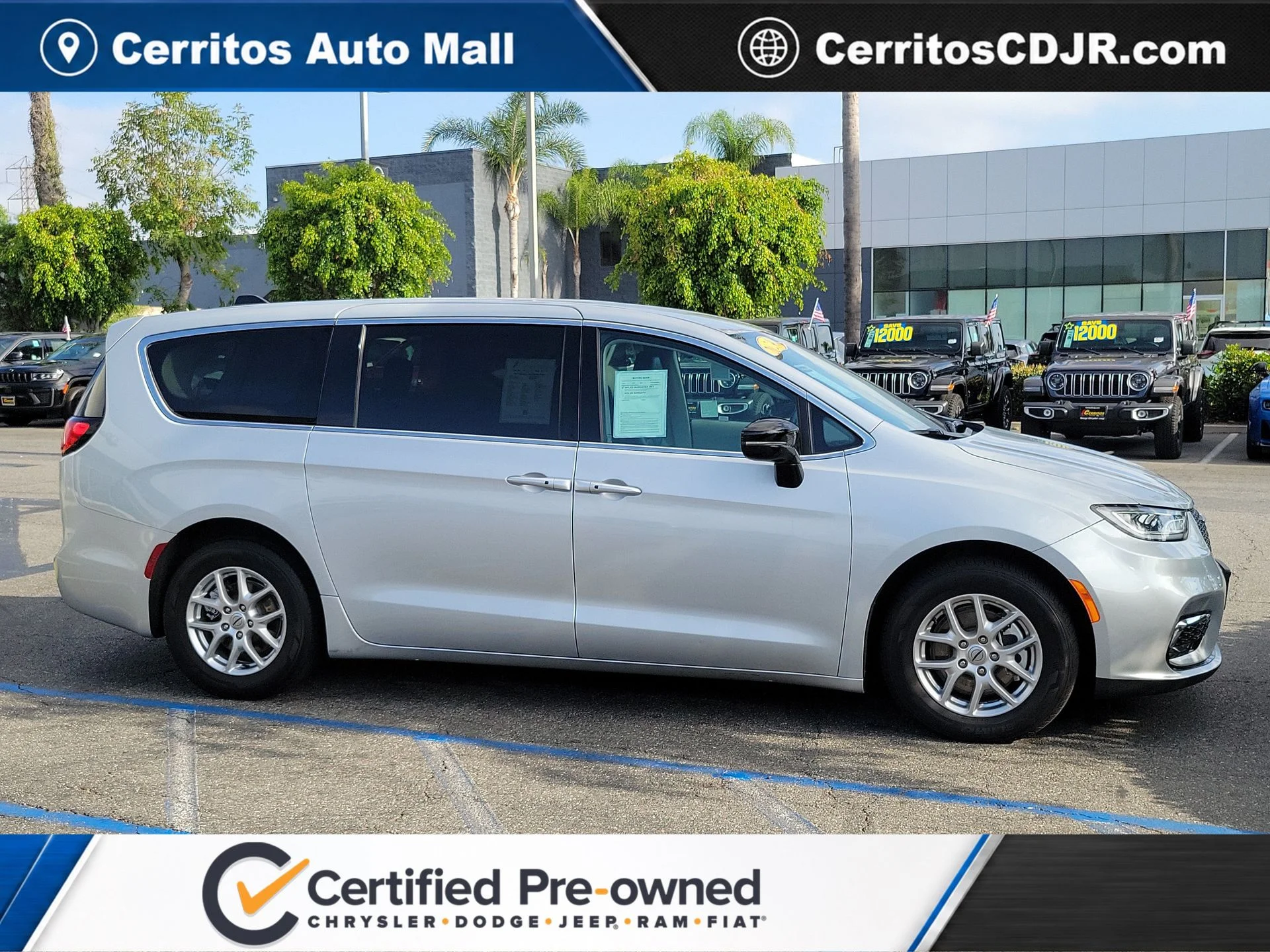 Used 2024 Silver Chrysler Touring L image 1
