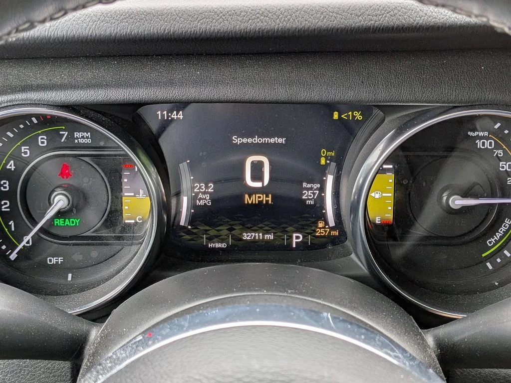 Used 2023 Gray Jeep Sahara 4xe image 16